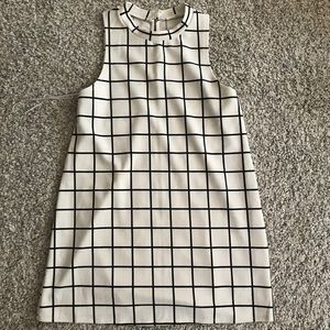 60's style high neck mini dress